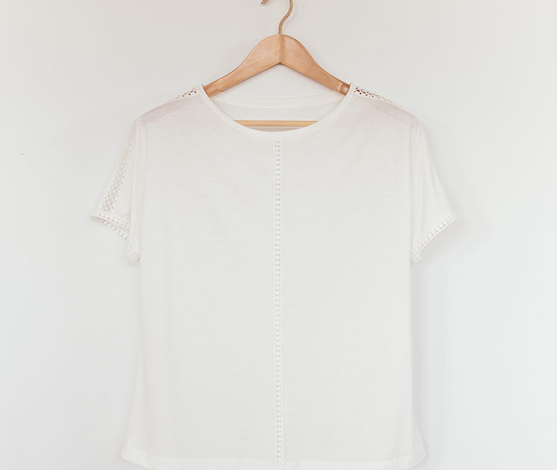 CAMISETA / COLOCACIÓN DE PASAMANERÍAS